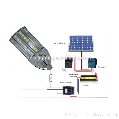300W solar led street light price